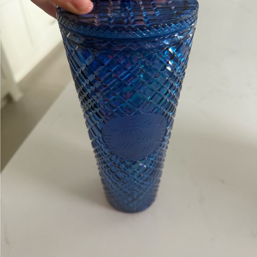 Starbucks Blue Textured Tumbler